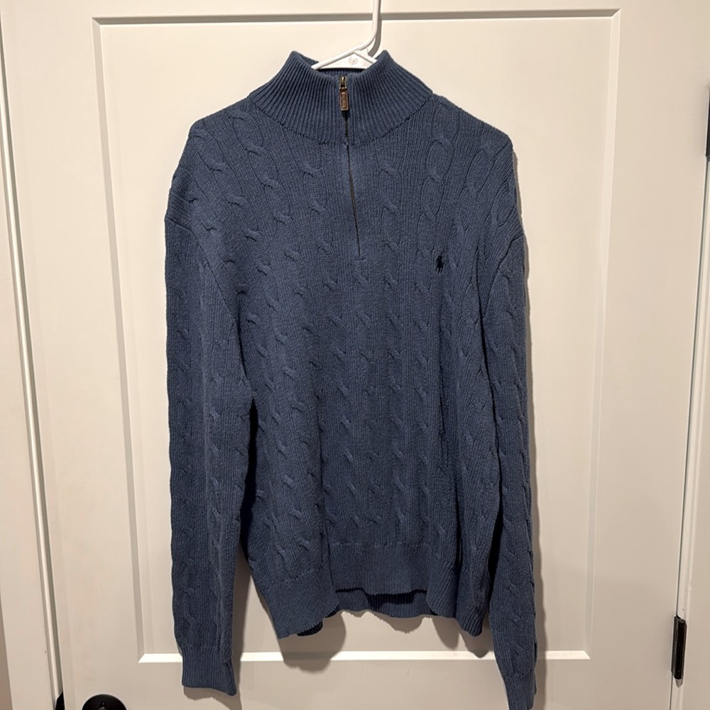 Blue, Polo Ralph Lauren Sweater - XL